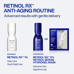 IOPE serum staged in bathroom setting showing skincare routine benefit