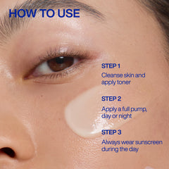 IOPE label detail highlighting 1% Retinol RX and gentle delivery benefit