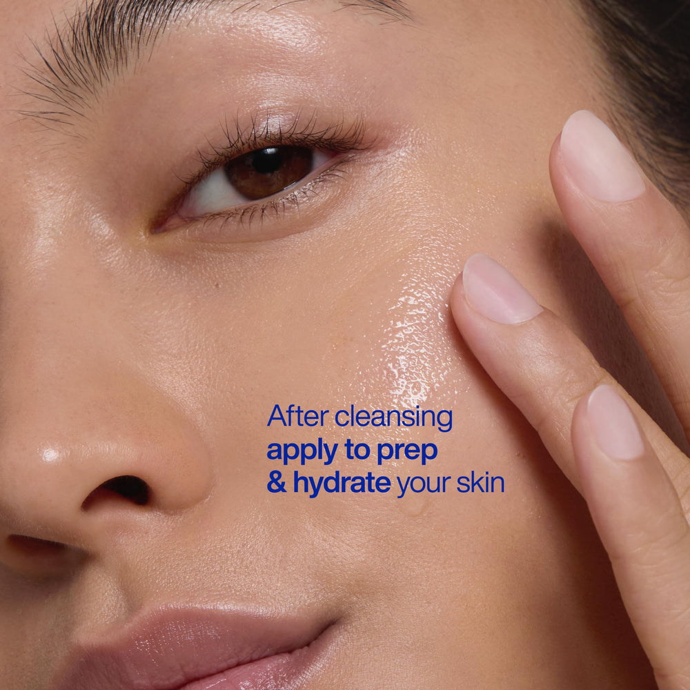 IOPE XMD Stem III watery texture on hand showing fast hydrating action
