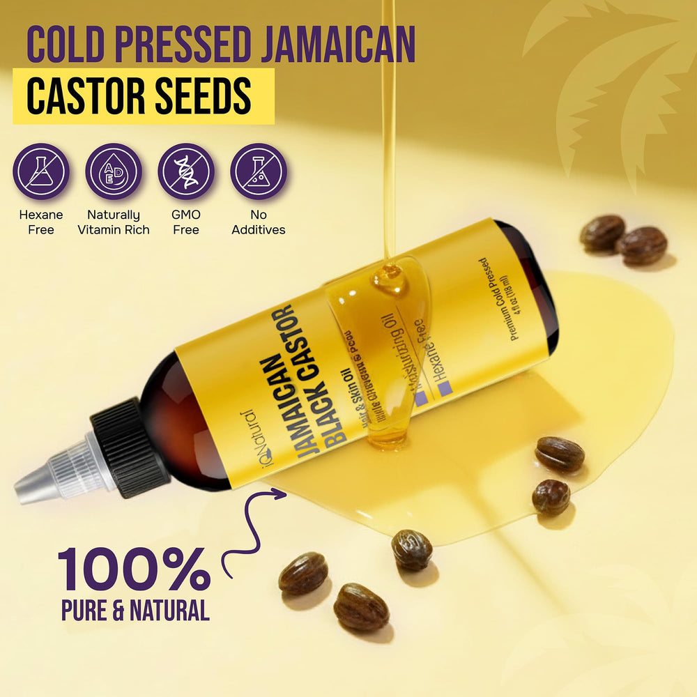 IQNATURAL oil being massaged into scalp to moisturize and condition