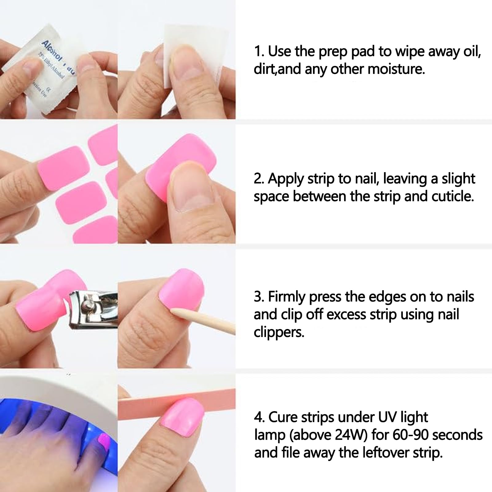 IQXGE strip applied on hand for scale, illustrates fit options and coverage
