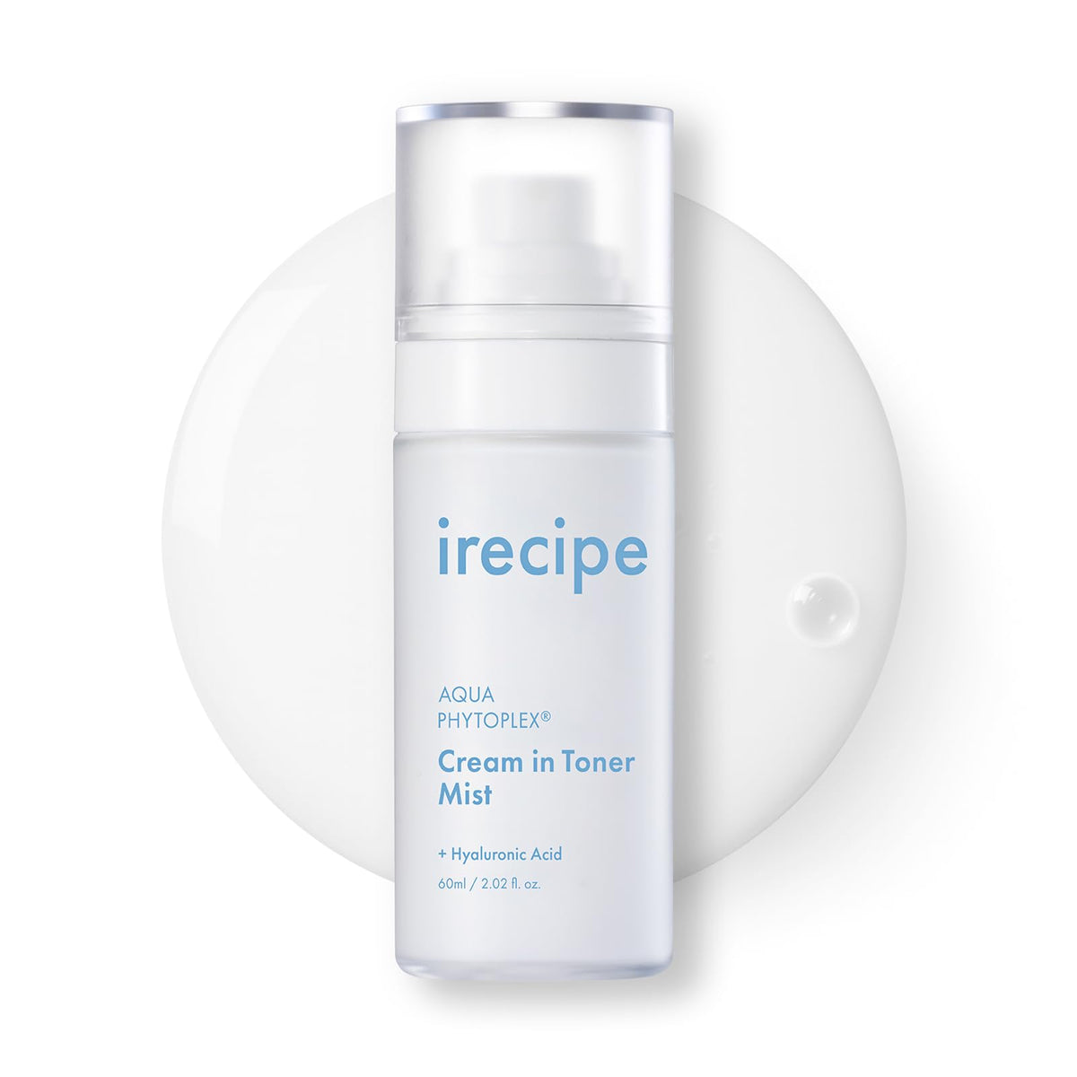 IRECIPE front packaging showing bottle and benefits