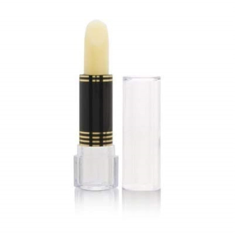 Irene Gari lip base application closeup demonstrating clean lip edge and longer wear