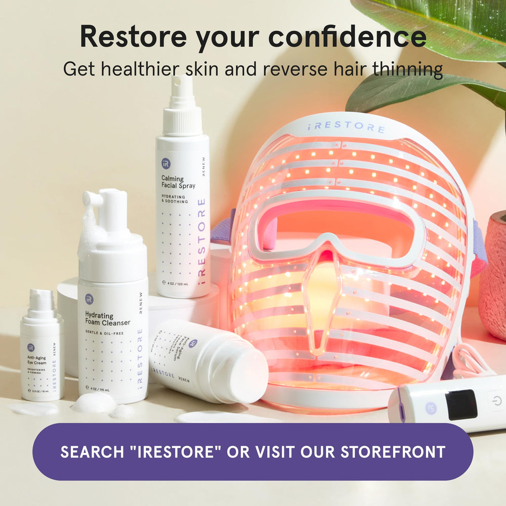 iRestore packaging and manual showing ready-to-use, user-friendly benefit