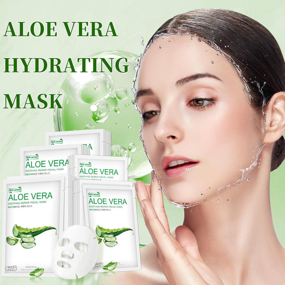 IREV close-up of aloe essence texture for fast hydration