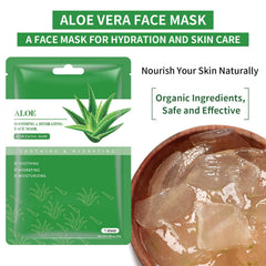 IREV aloe gel serum close-up texture, highlighting hydrating and calming benefit