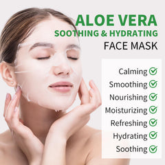 IREV single opened pouch revealing folded sheet mask and concentrated serum