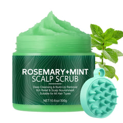 IREV front packaging showing bottle and rosemary mint scent benefit
