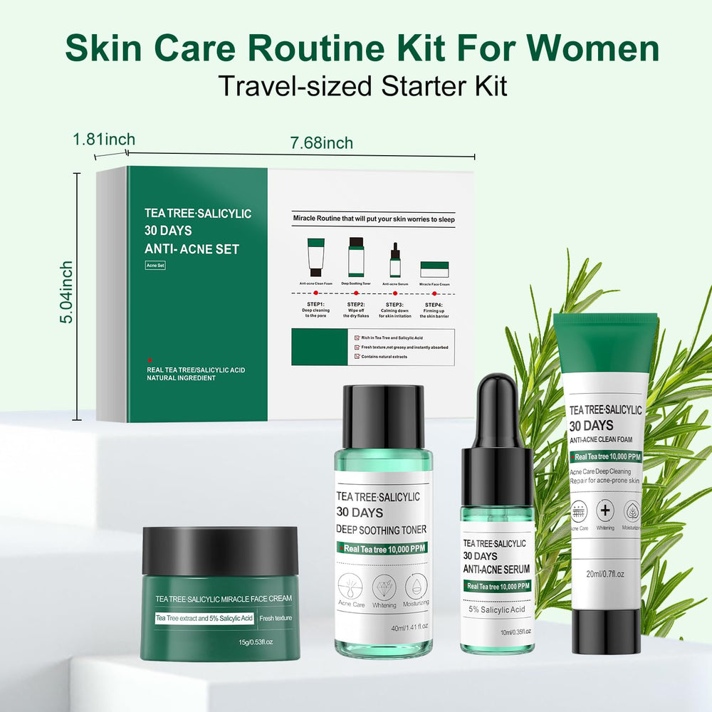 IREV kit arranged on bathroom shelf showing an easy daily routine benefit