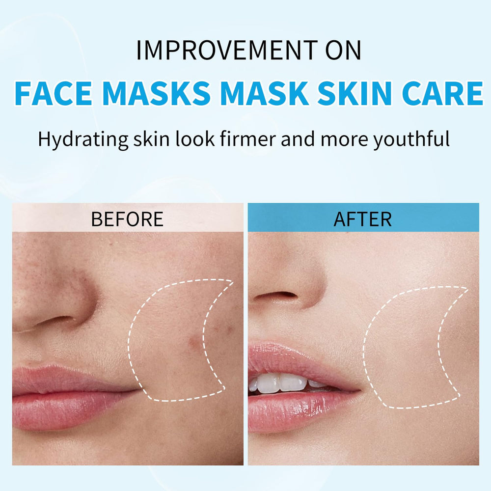 IREV mask worn on model demonstrating easy application