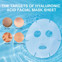 IREV mask serum drop on fingertip showing hydrating formula