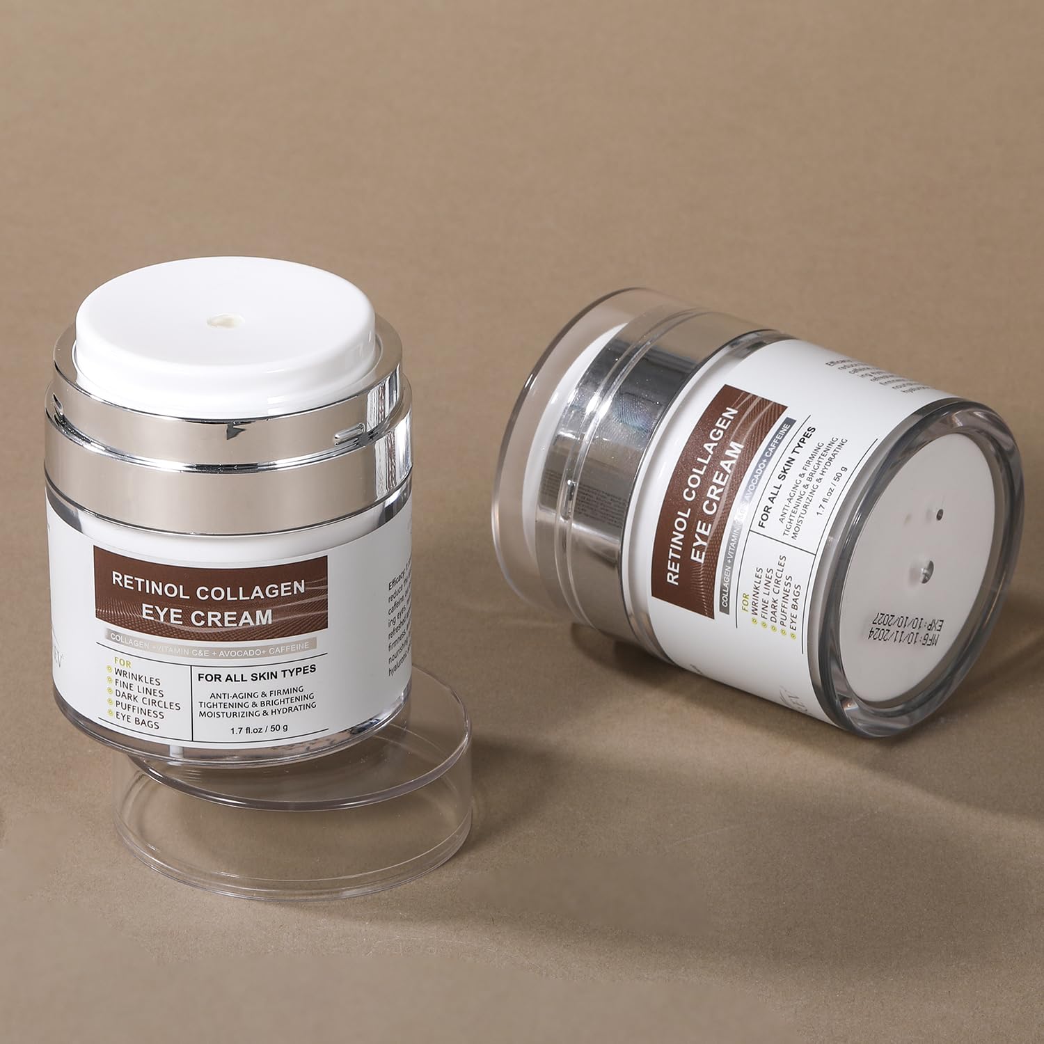IREV cream next to sunscreen representing morning protection habit