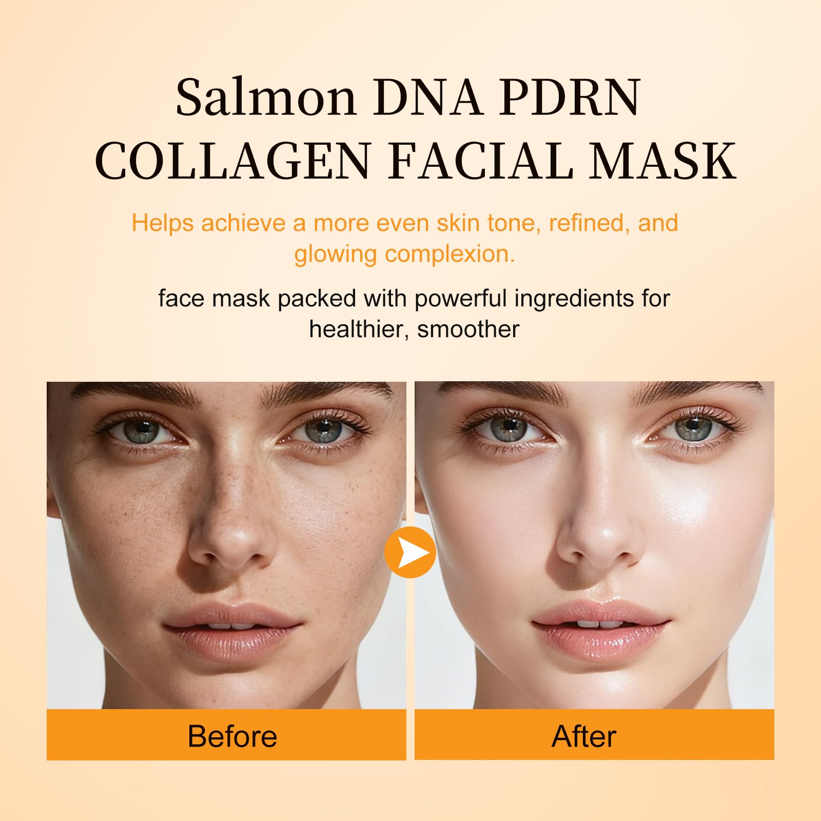 IREV mask flat lay showing sheet shape and fit for even serum delivery
