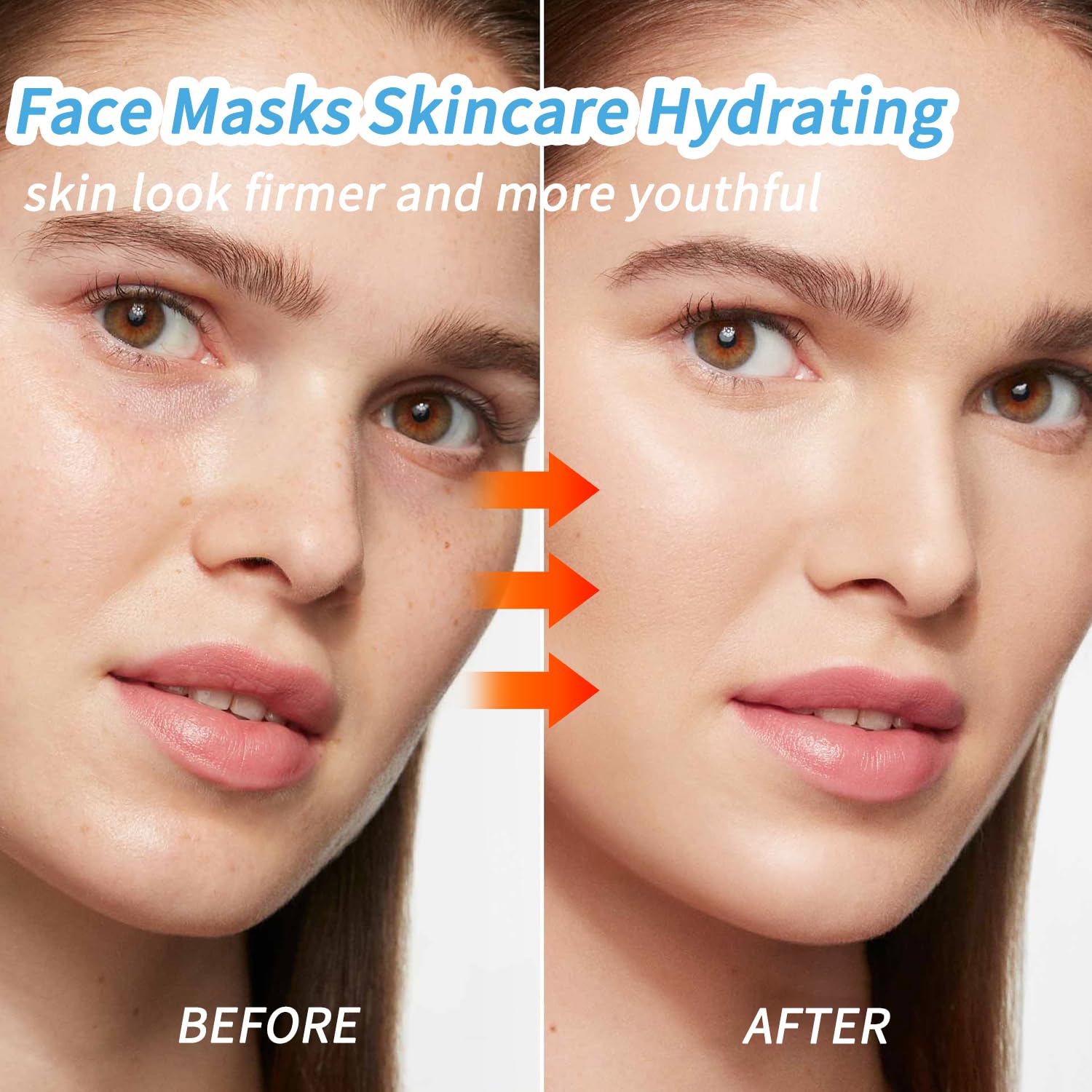IREV pouch ingredients label highlighting hyaluronic acid and gentle botanicals