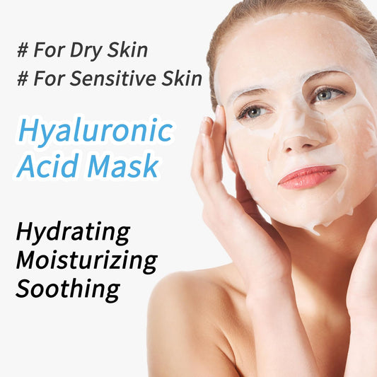 IREV single sheet mask removed from pouch demonstrating easy application