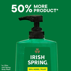 Irish Spring product label and ingredients list showing transparency and safety