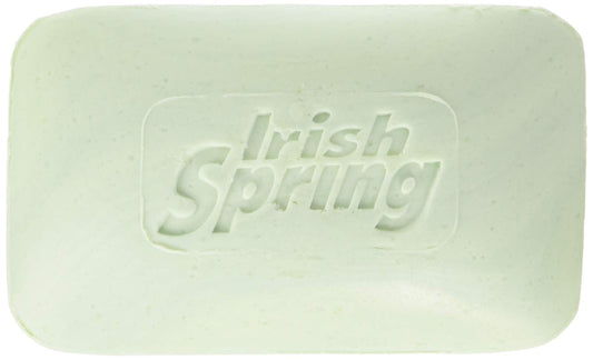 Irish Spring aloe soap bar close-up texture showing conditioning lather benefit