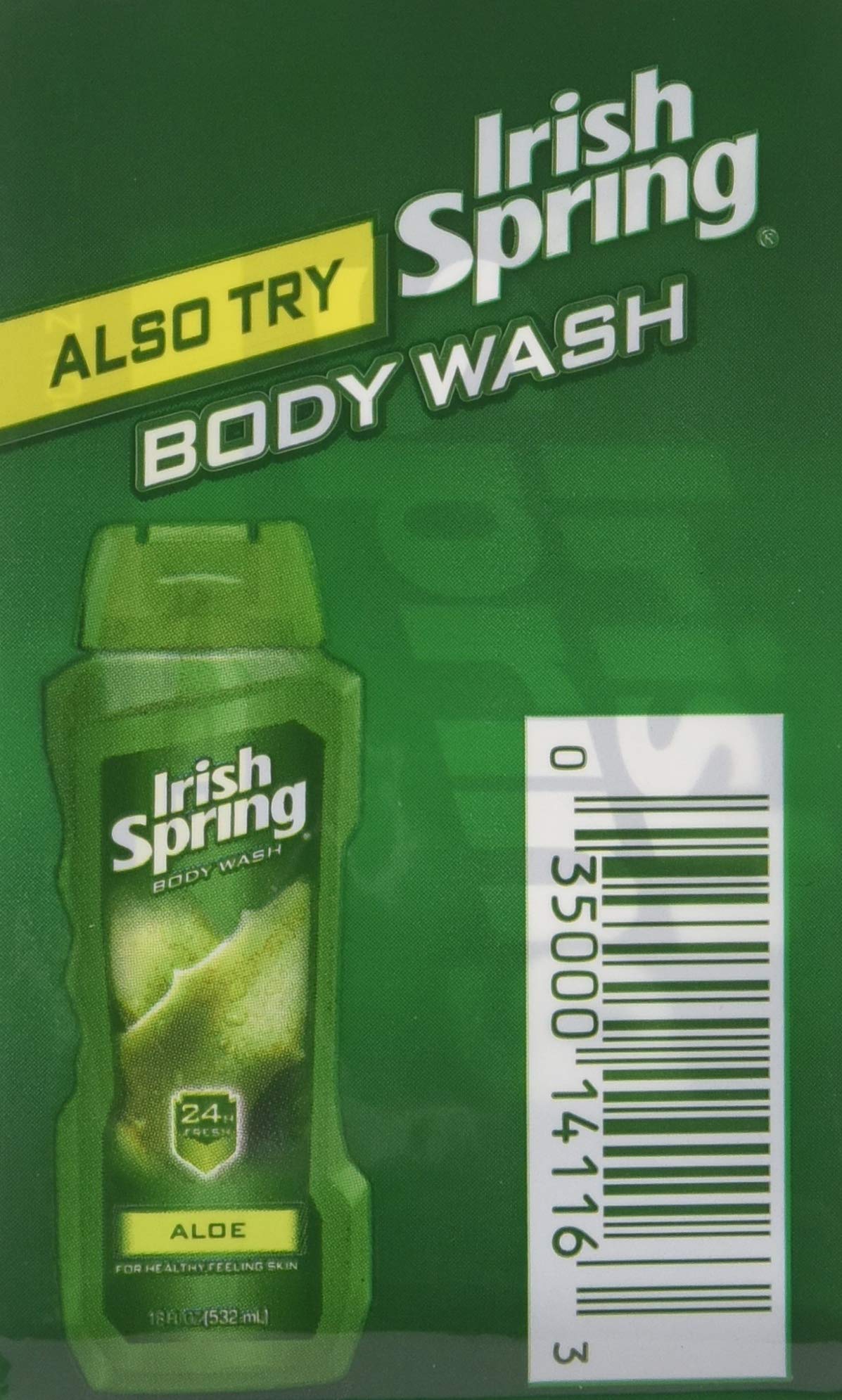 Irish Spring bar in shower setting demonstrating fresh clean benefit