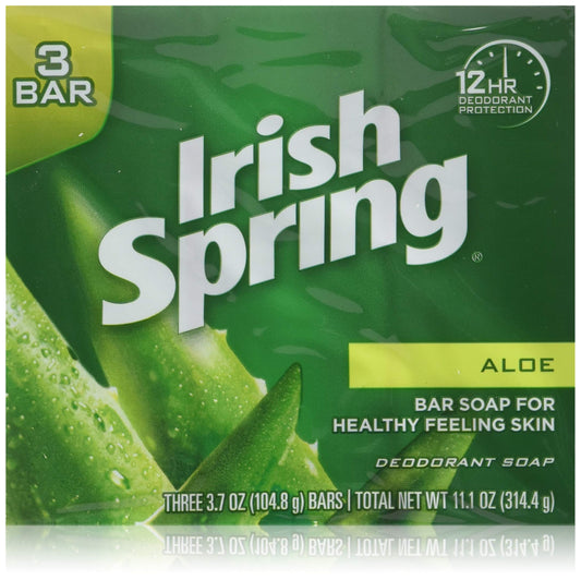 Irish Spring front packaging showing two boxes and fresh scent benefit