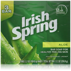 Irish Spring front packaging showing two boxes and fresh scent benefit