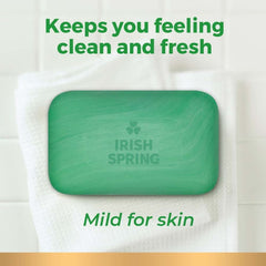 Irish Spring aloe in bathroom lifestyle scene delivering refreshing scent benefits