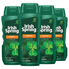 Colgate Irish Spring front packaging showing original scent and size benefit