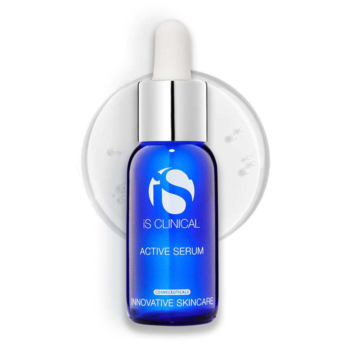 iS CLINICAL front bottle view showing sleek packaging and professional results