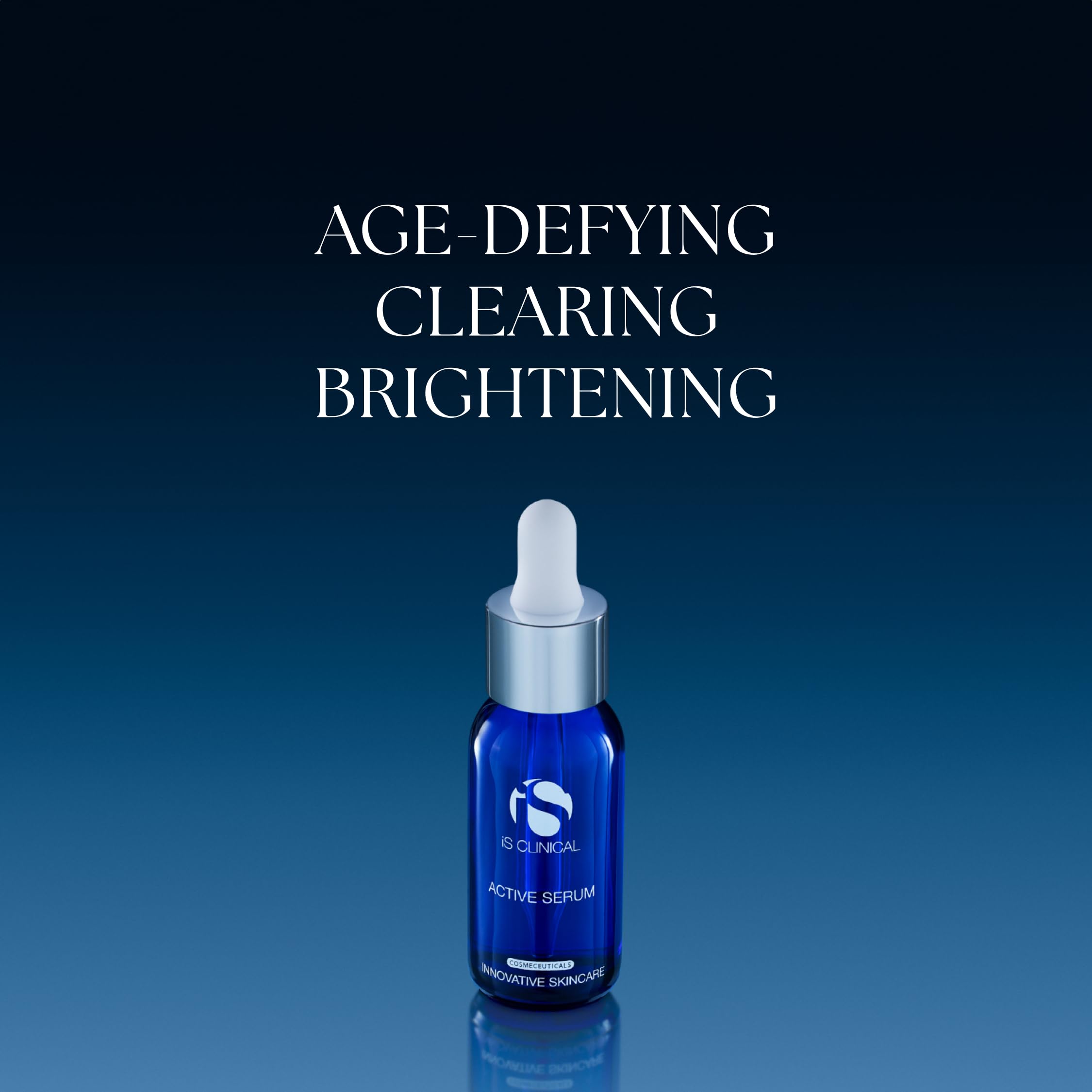 iS CLINICAL pump and cap detail highlighting quality packaging and hygienic use