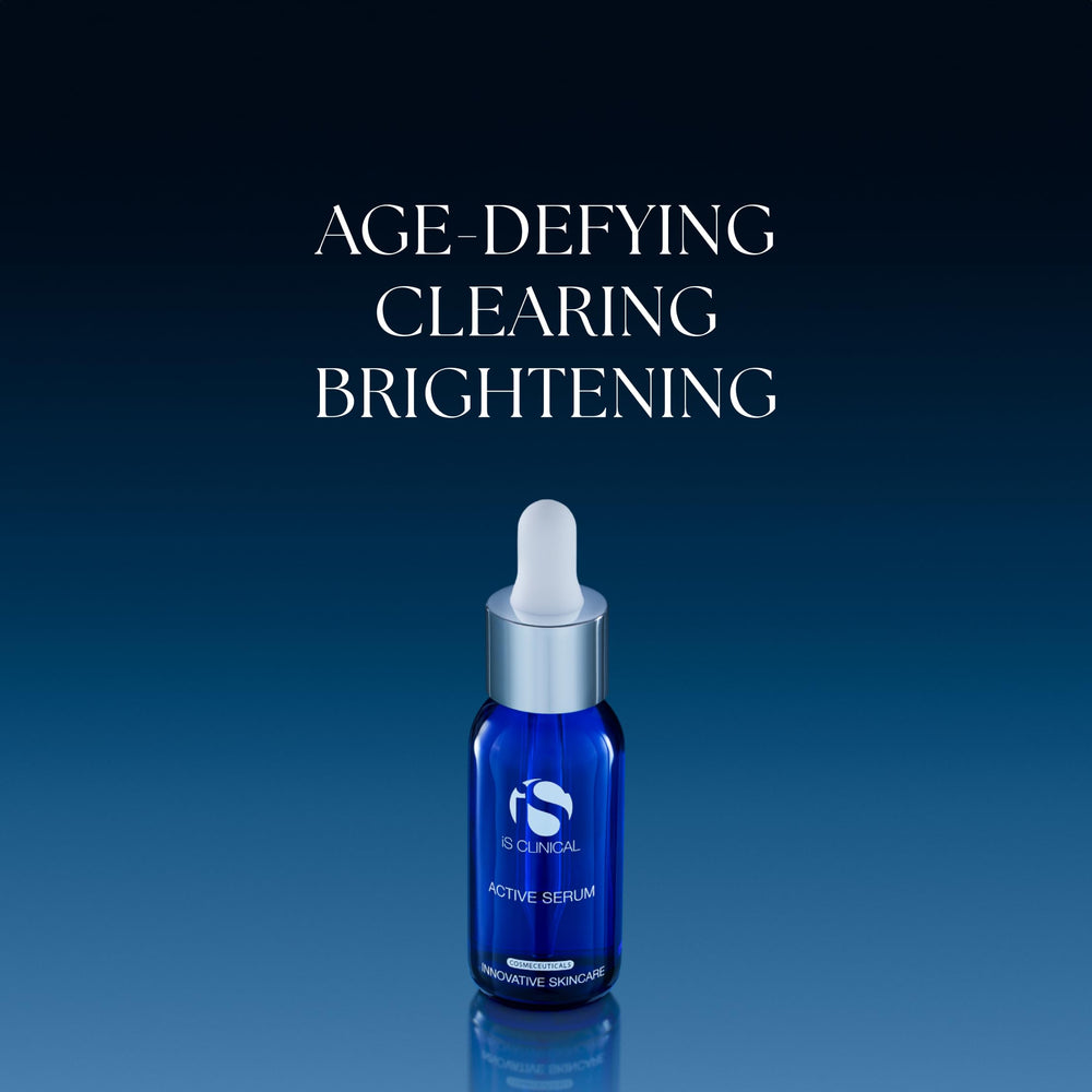 iS CLINICAL pump and cap detail highlighting quality packaging and hygienic use
