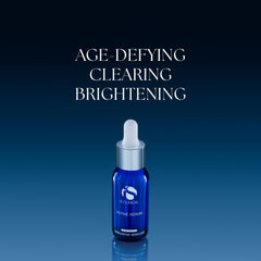iS CLINICAL serum texture on hand showing lightweight consistency and quick absorption benefit