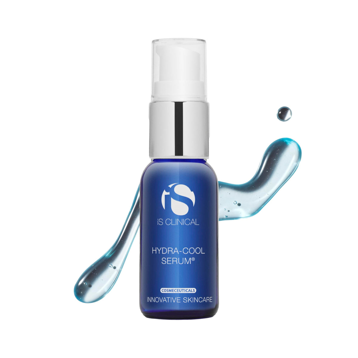iS CLINICAL front bottle view showing sleek label and 1 fl oz size for clarity