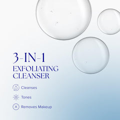 iS CLINICAL product label close-up highlighting ingredients and gentle formula