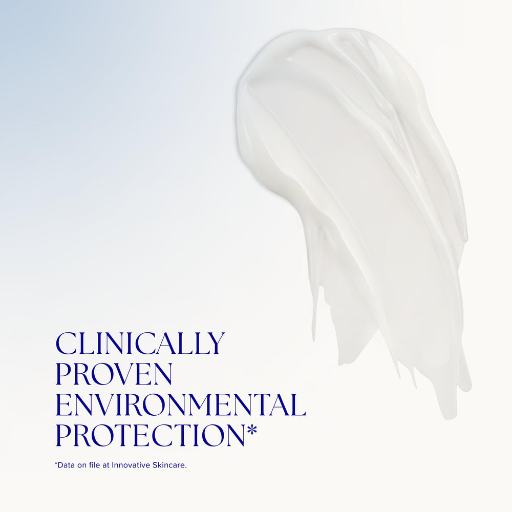 iS CLINICAL moisturizer on bathroom shelf in routine setting for daily use inspiration