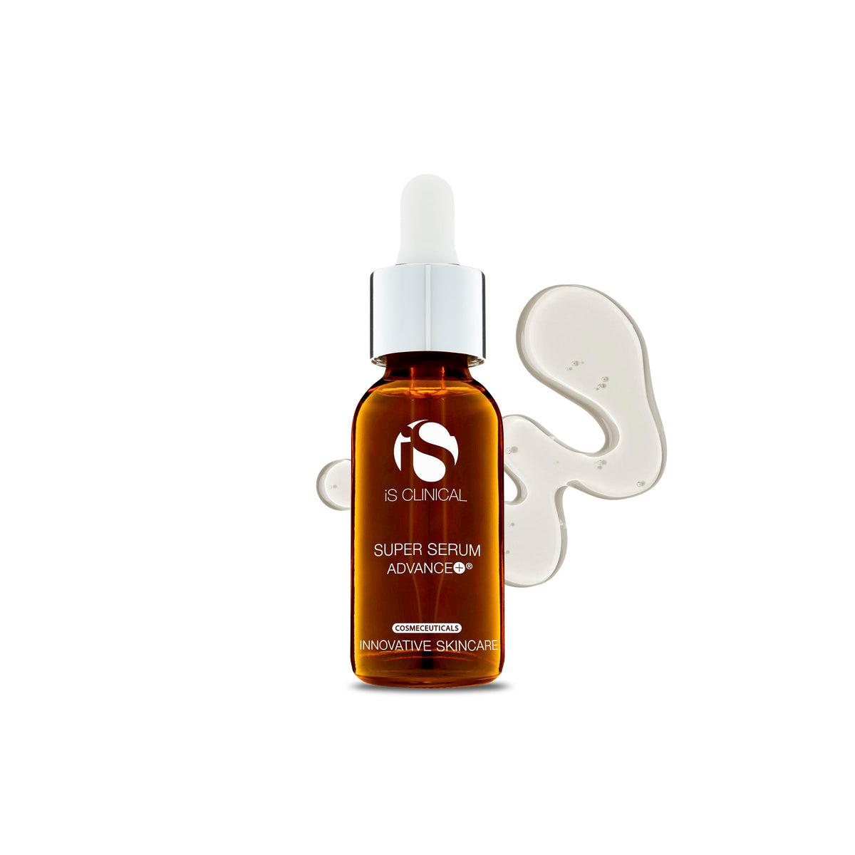 iS CLINICAL front bottle view showing sleek packaging and clinical credibility