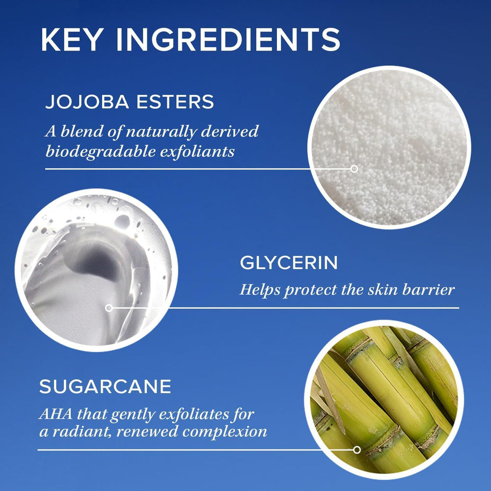 iS CLINICAL close-up of polish texture and microbeads for effective polish
