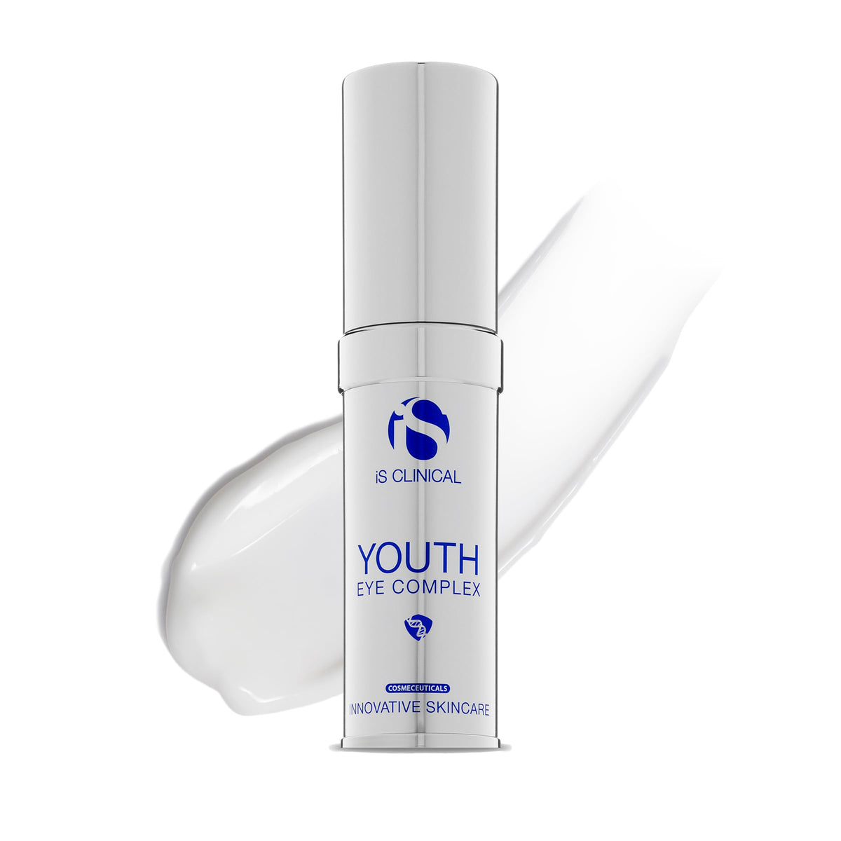 iS CLINICAL jar front view showing sleek packaging and lightweight cream benefit