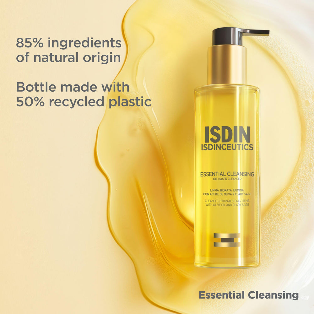 ISDIN clary sage sprig indicating botanical extract for brighter, more even complexion