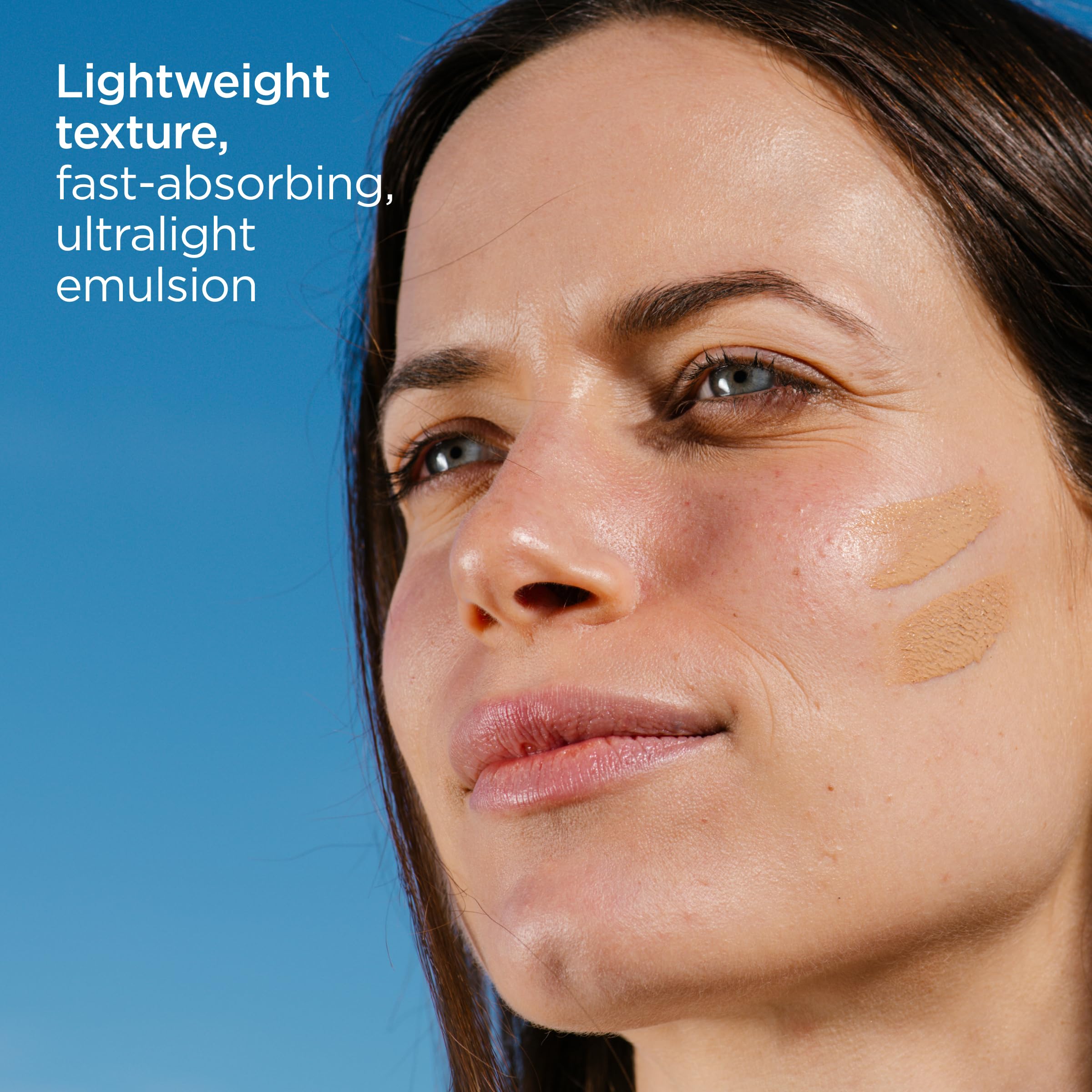 Tint swatch of ISDIN Eryfotona Ageless on arm demonstrating even tone correction