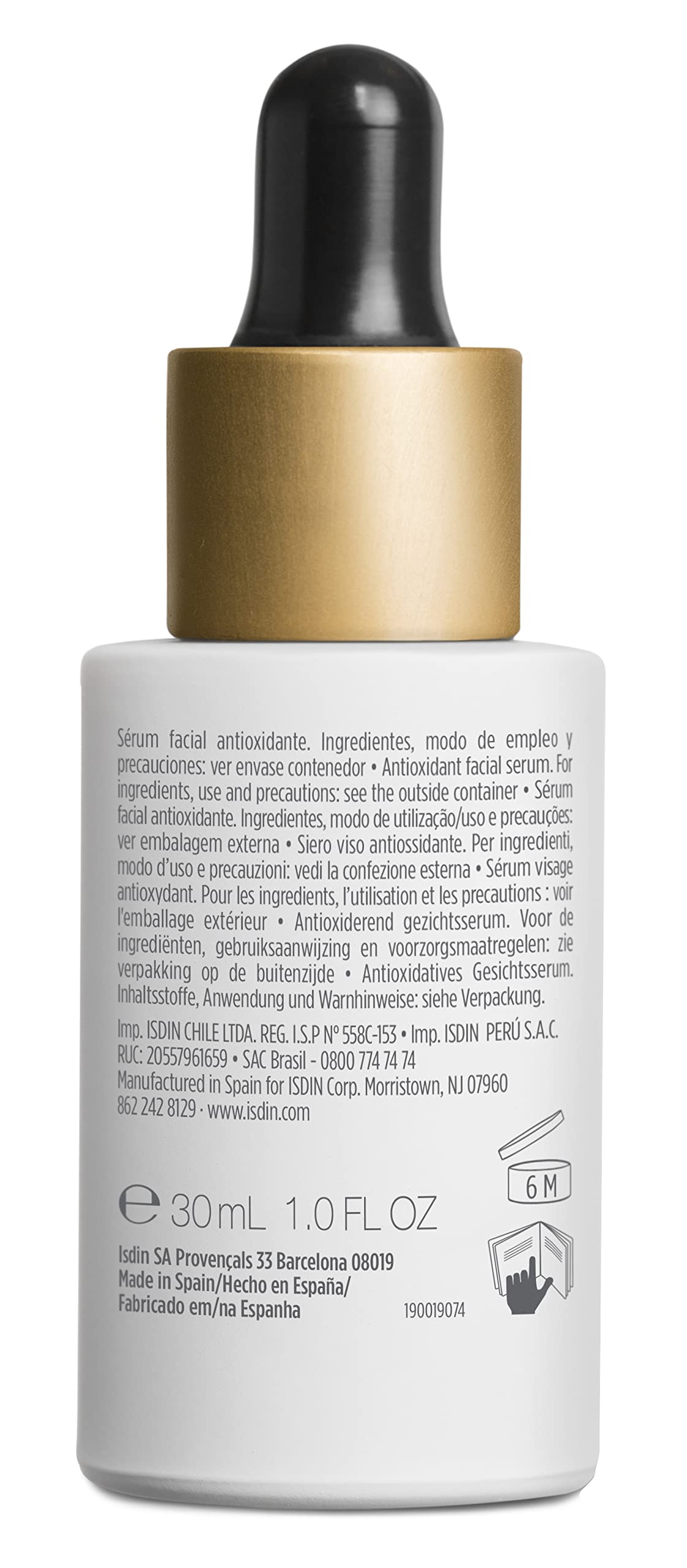 ISDIN Flavo-C box packaging showing product information and branding