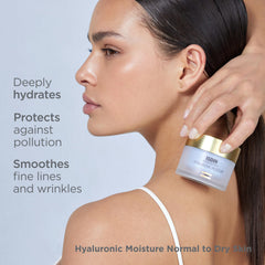 ISDIN pump dispensing moisturizer illustrating controlled, mess-free use