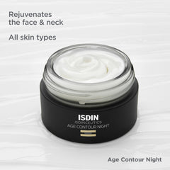 ISDIN open jar top-down view showing cream consistency for application clarity