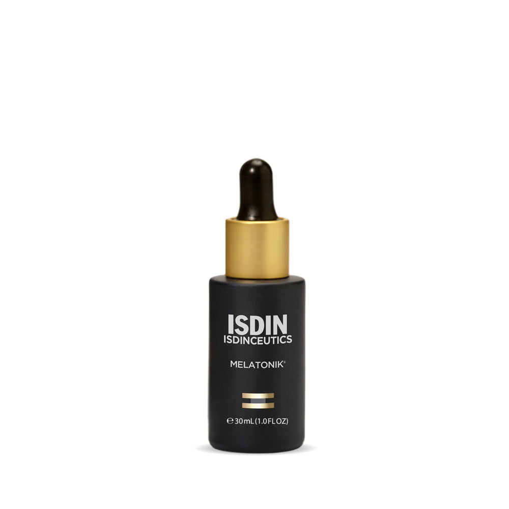 ISDIN Melatonik front packaging showing bottle and branding for trust