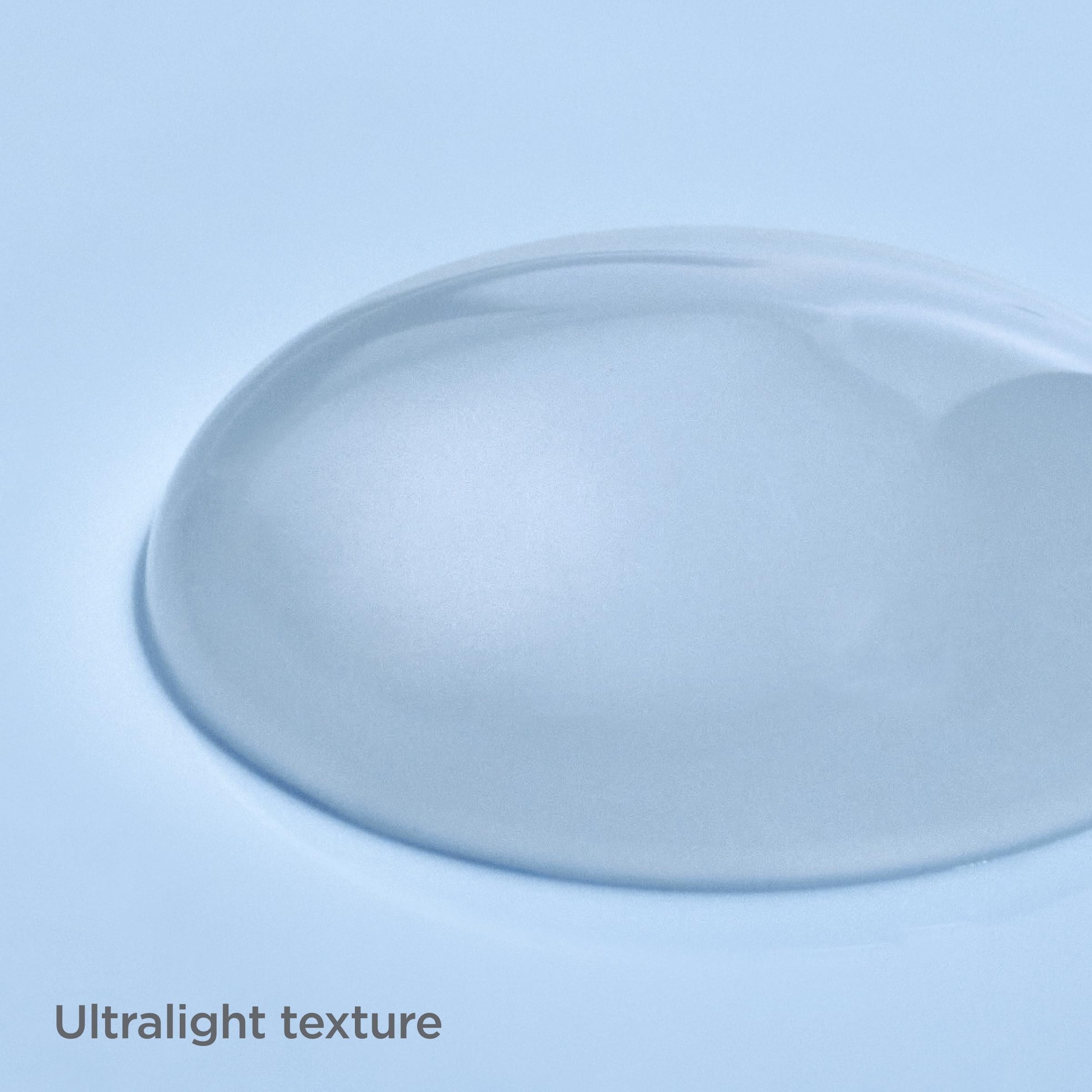 ISDIN hyaluronic concentrate gel texture close-up illustrating lightweight hydration