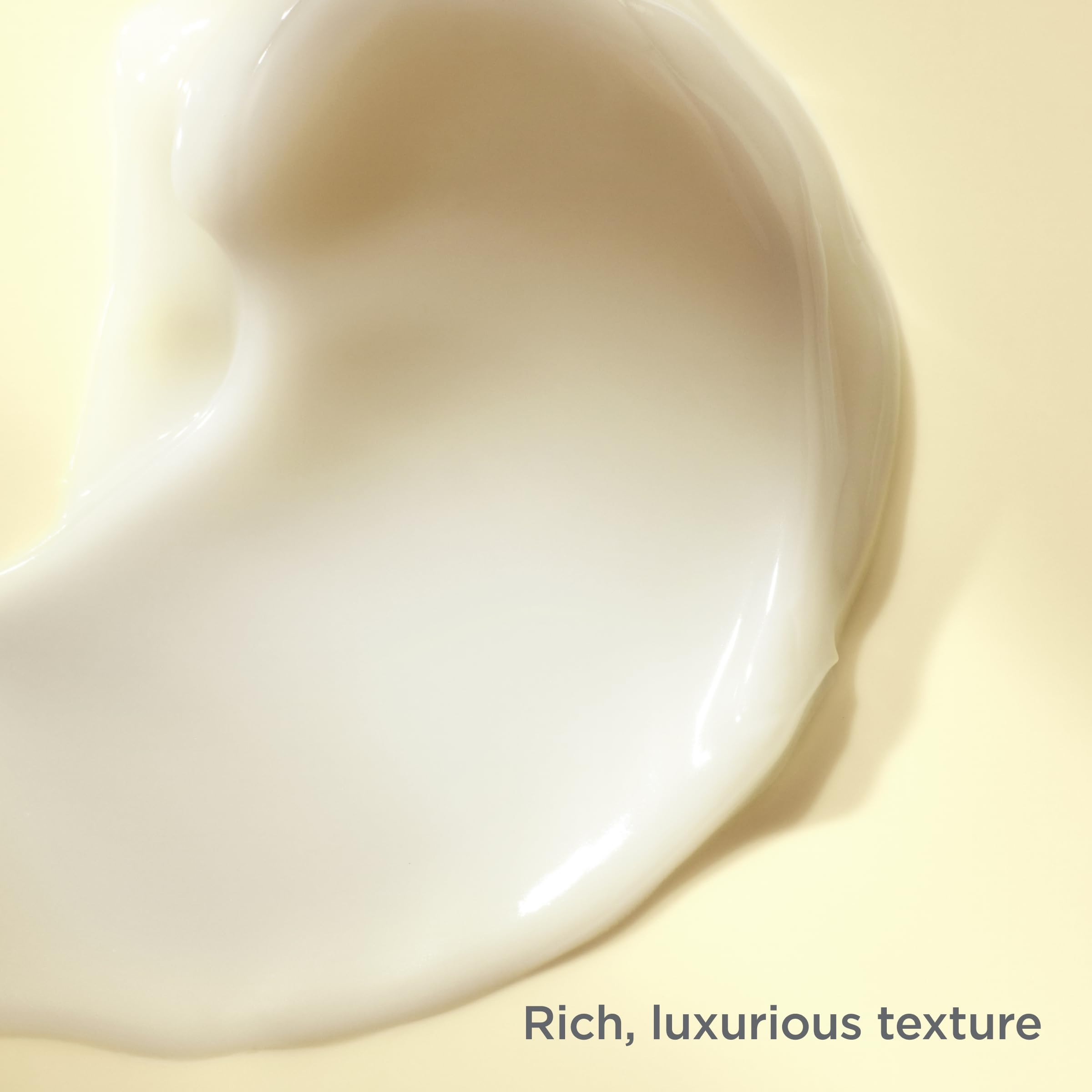 ISDIN creamy texture swipe illustrating smooth absorption and moisturizing feel