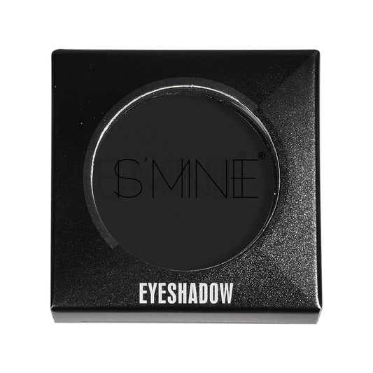 IS'MINE close-up of matte black texture showing smooth blendability benefit