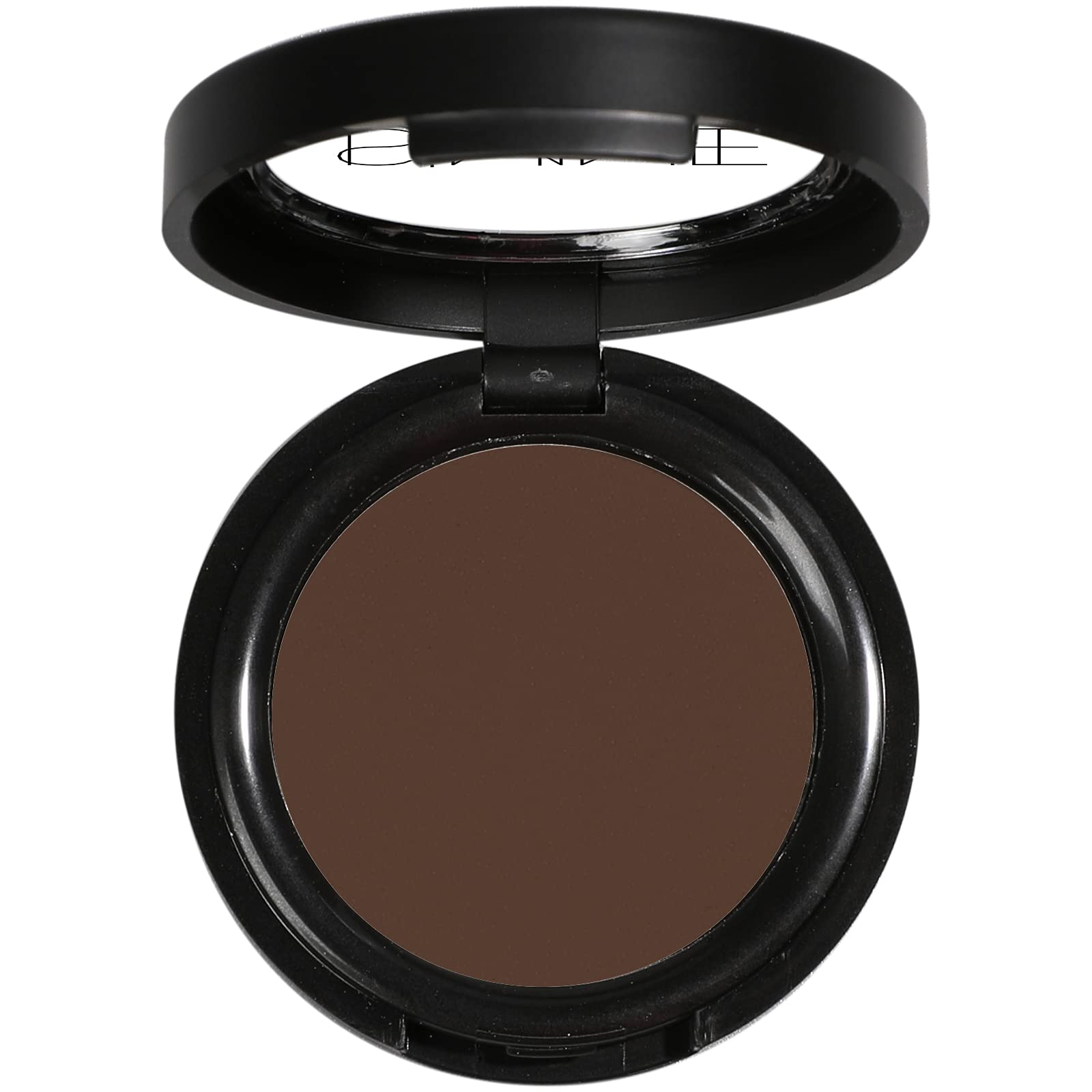 IS'MINE front packaging showing Matte Coffee single pan and label benefits