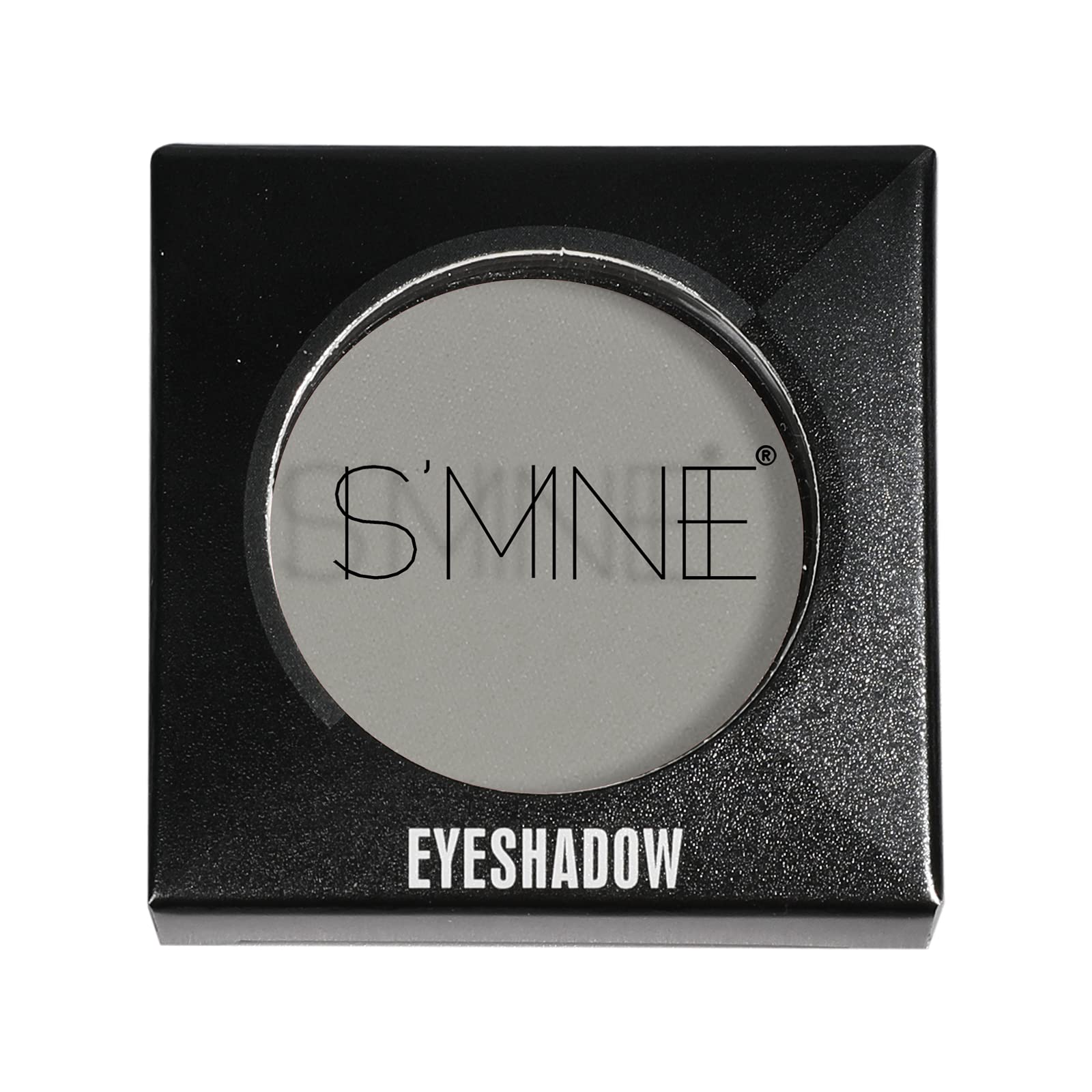 IS'MINE matte grey texture close-up revealing smooth, blendable pigment