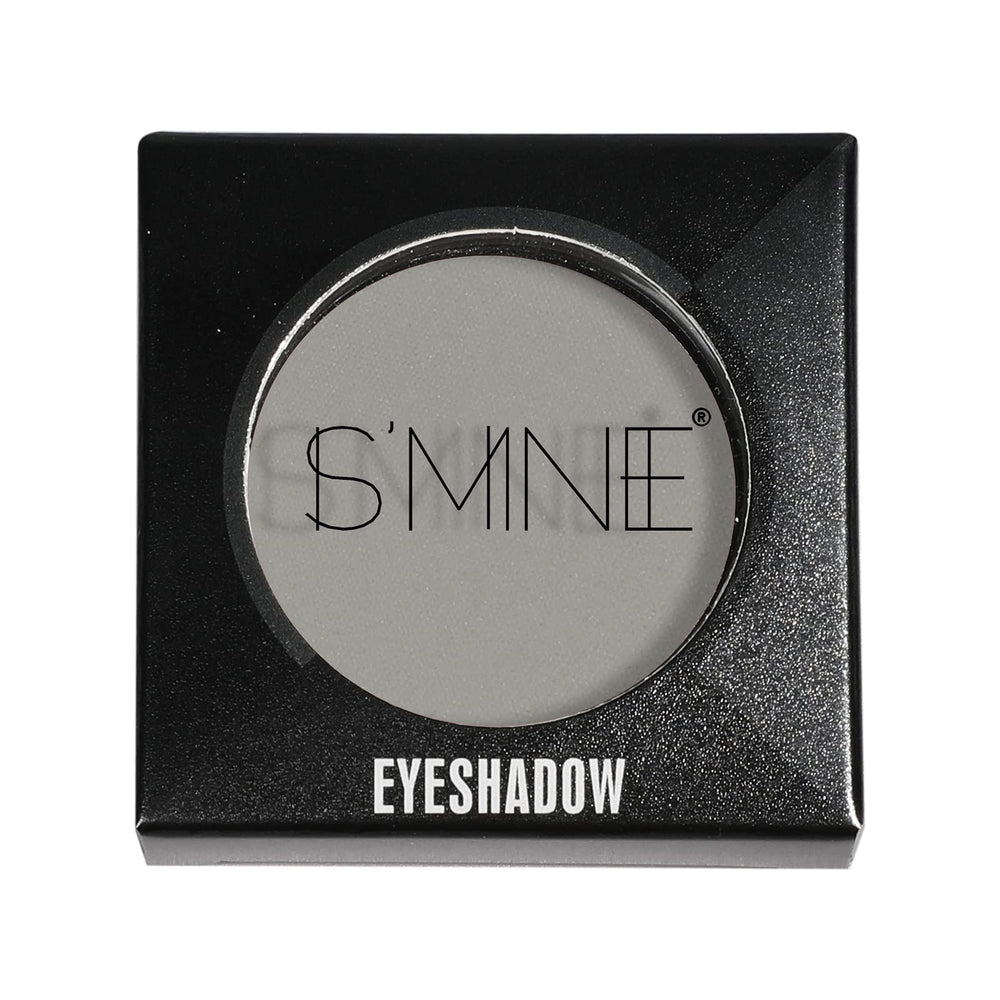 IS'MINE matte grey texture close-up revealing smooth, blendable pigment