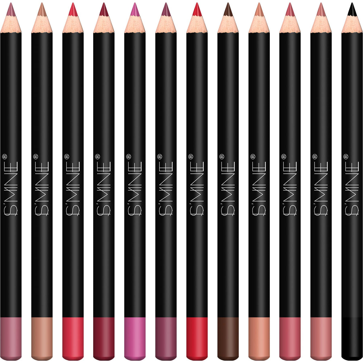 IS'MINE front packaging showing 12-color value set and compact case benefit