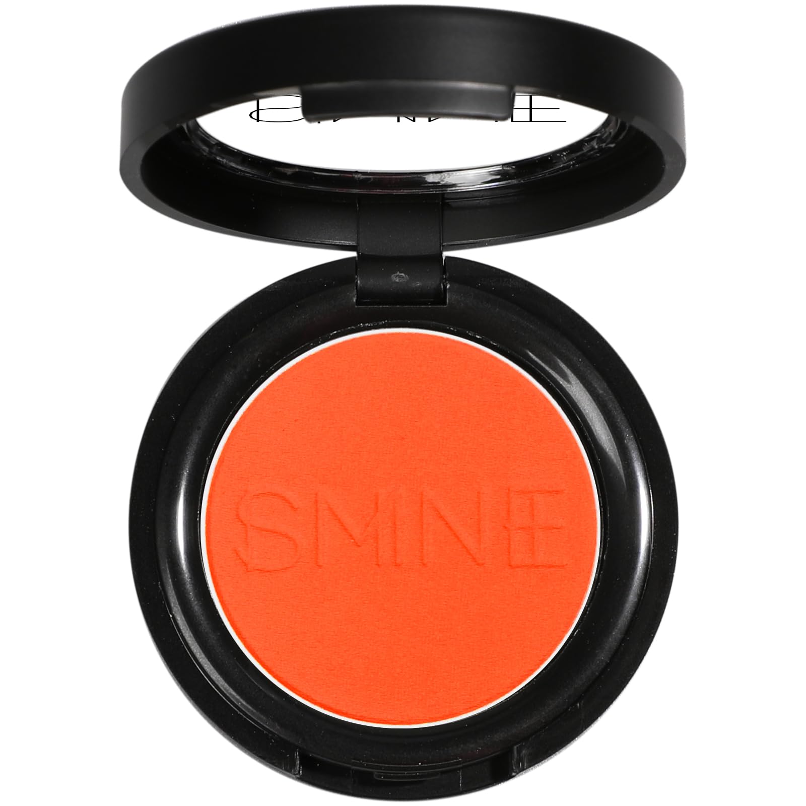 IS'MINE front pan showing matte orange shade and compact convenience